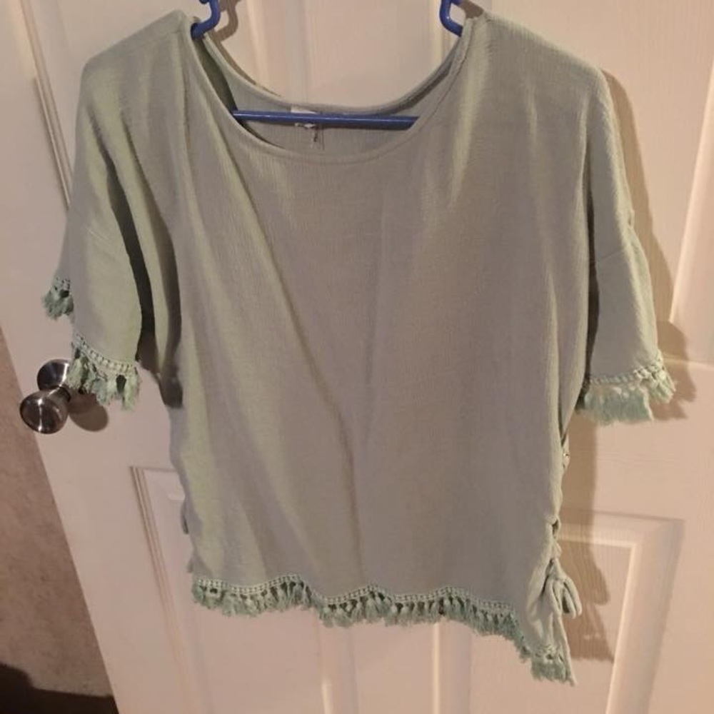 Mint Green top